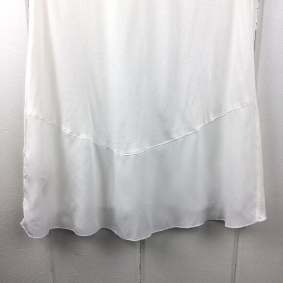 Desigual Cream Triangular Panel Tank - S‎ - Picture 15 of 16